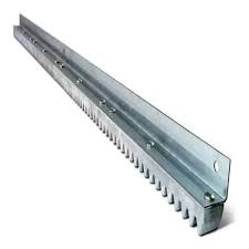 CREMALLERA DE ALUMINIO 1M PARA PORTONES CORREDIZOS